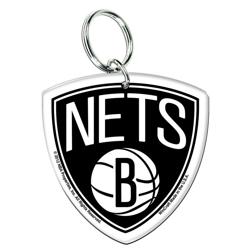 Acrylic Keyring Brooklyn Nets