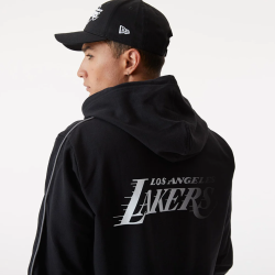 NBA Back Fade Logo Los Angeles Lakers Hoody 2