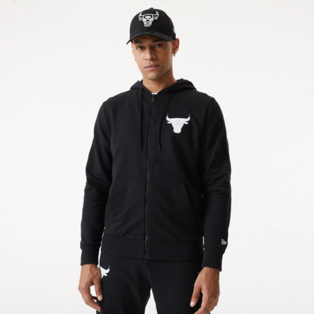 NBA Back Fade Logo Chicago Bulls Hoody