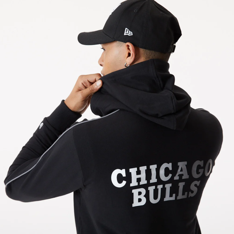 Sudadera NBA Back Fade Logo Chicago Bulls