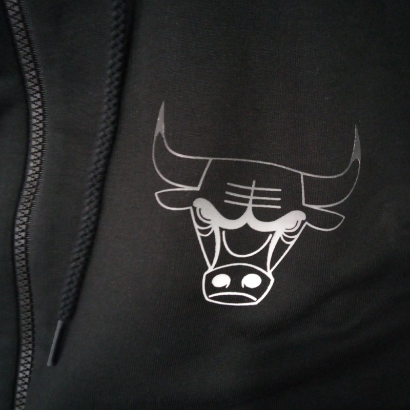 Sudadera NBA Back Fade Logo Chicago Bulls