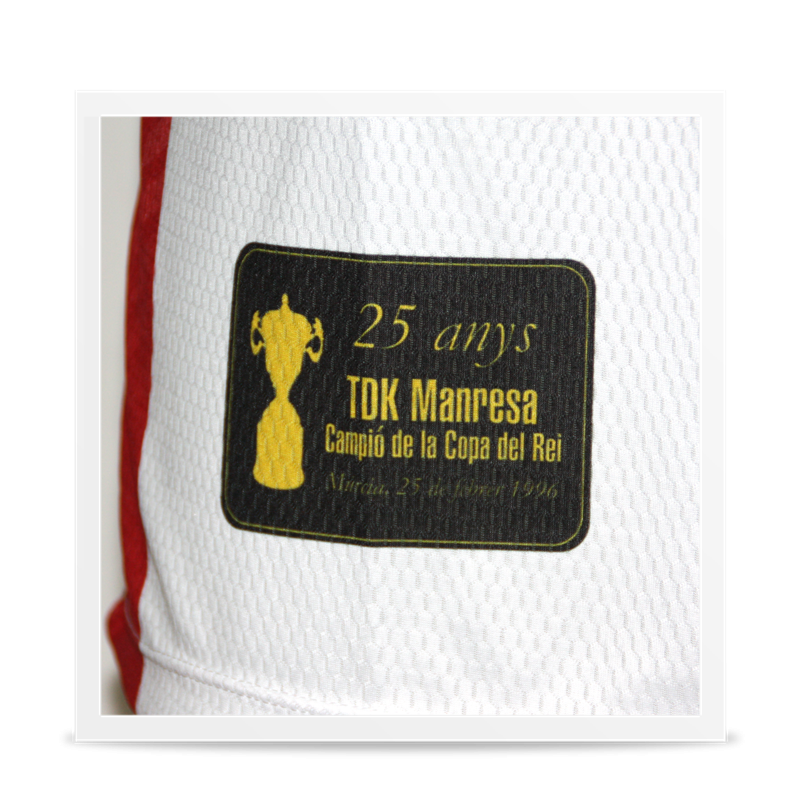 Camiseta Conmemorativa de la Copa del Rey 1996 Manresa
