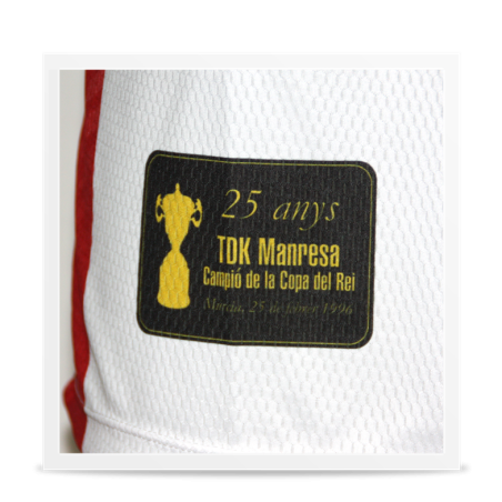 Camiseta Conmemorativa de la Copa del Rey 1996 Manresa