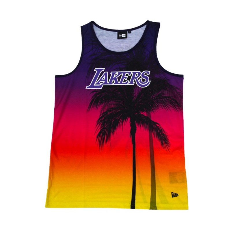 Tank Top NBA New Era Summer City Edition Los Angeles Lakers