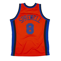 Camiseta Swingman NBA Hardwood Classics Mitchell&Ness Reload Latrell Sprewell New York Knicks 2