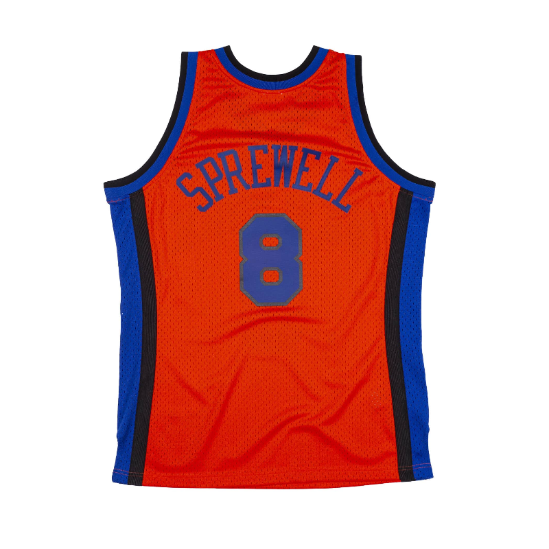 Camiseta Swingman NBA Hardwood Classics Mitchell&Ness Reload Latrell Sprewell New York Knicks