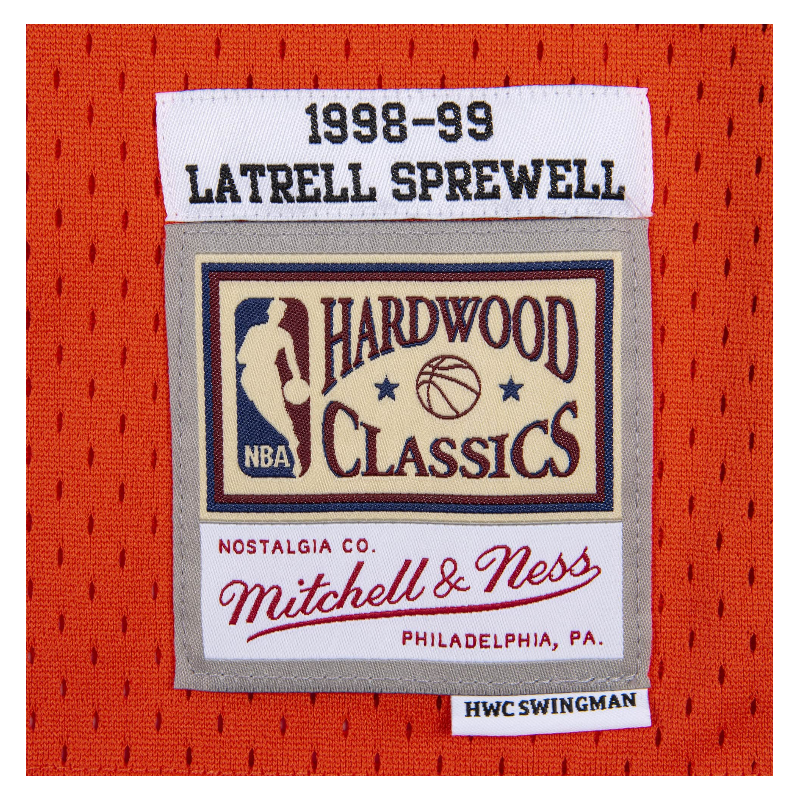 Camiseta Swingman NBA Hardwood Classics Mitchell&Ness Reload Latrell Sprewell New York Knicks