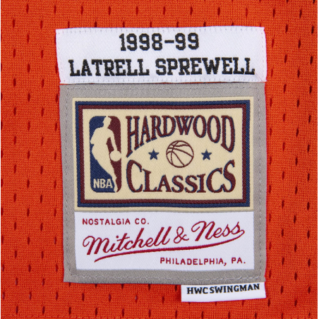 Camiseta Swingman NBA Hardwood Classics Mitchell&Ness Reload Latrell Sprewell New York Knicks