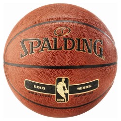 Balón Baloncesto Spalding NBA Gold Series