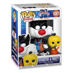 Funko Pop Silvestre y Piolín Space Jam 2 2