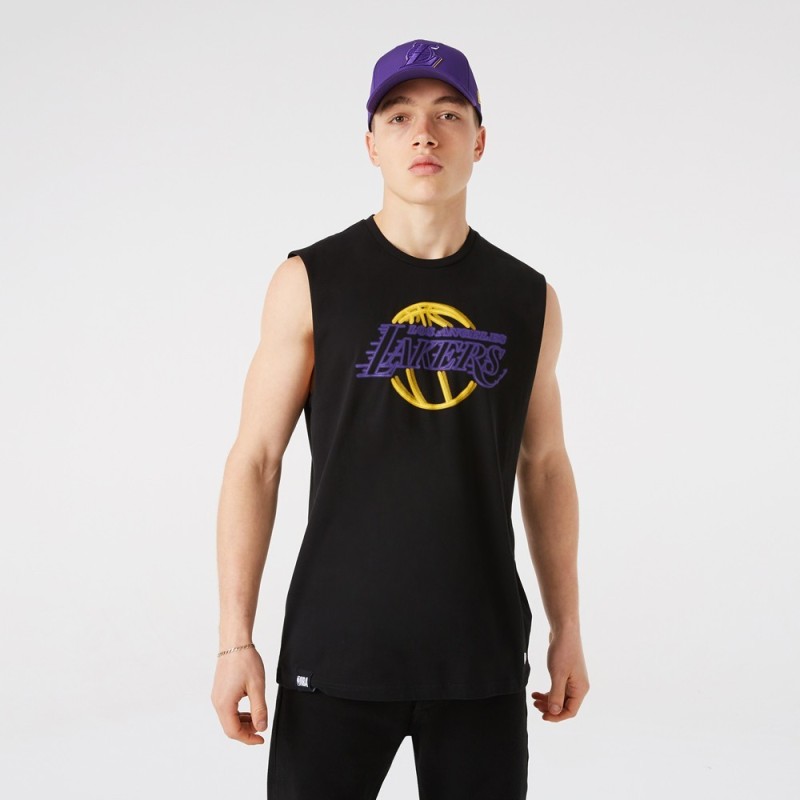Tank top Logo Lakers neón