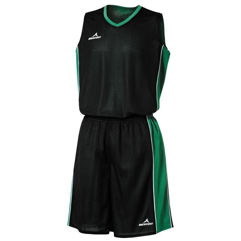 Equipación reversible Mercury. Modelo Dallas. Colores verde y negro