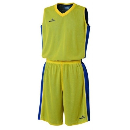 Equipación reversible Mercury. Modelo Dallas. Colores azul y amarillo