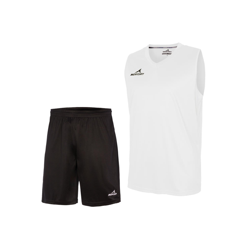 Equipación baloncesto Mercury Detroit blanca