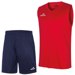 Equipación baloncesto Mercury Detroit roja