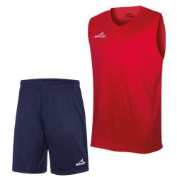 Equipación baloncesto Mercury Denver roja