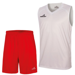 Equipación baloncesto Mercury Denver blanca