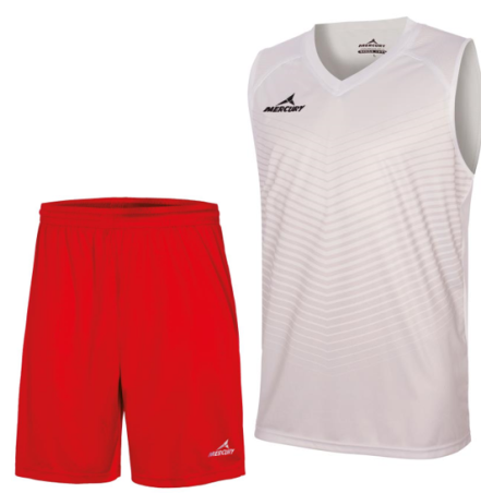 Equipación baloncesto Mercury Denver blanca