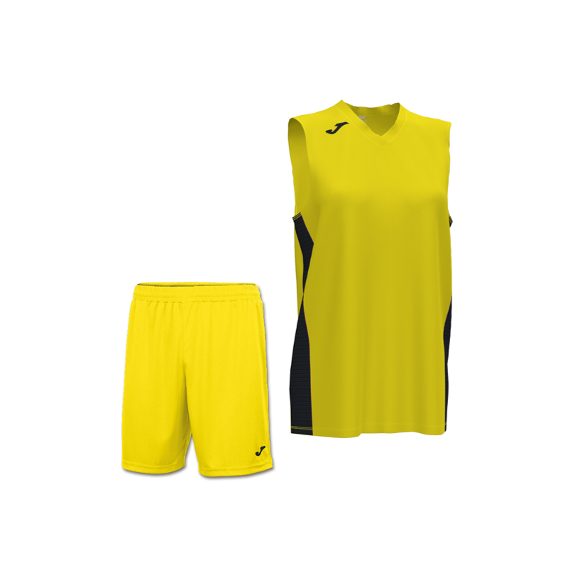 Joma Cancha iii equipación baloncesto femenino amarillo