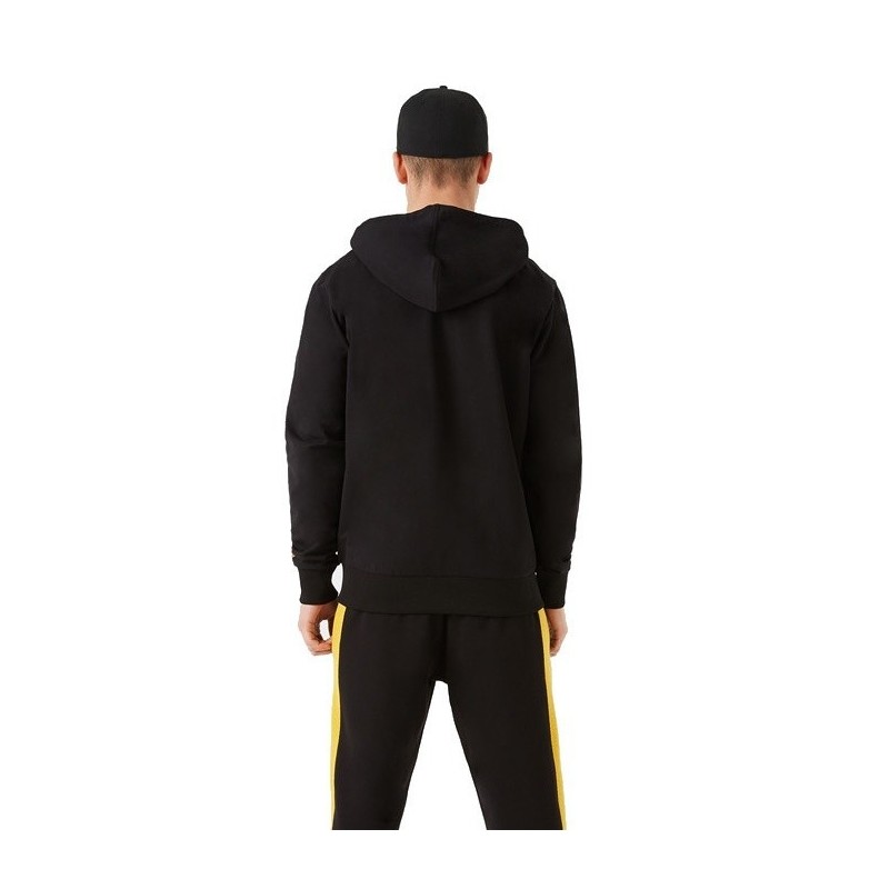 Sudadera Hoody New Era NBA Oficial Enlarged Logo Los Angeles Lakers con cremallera